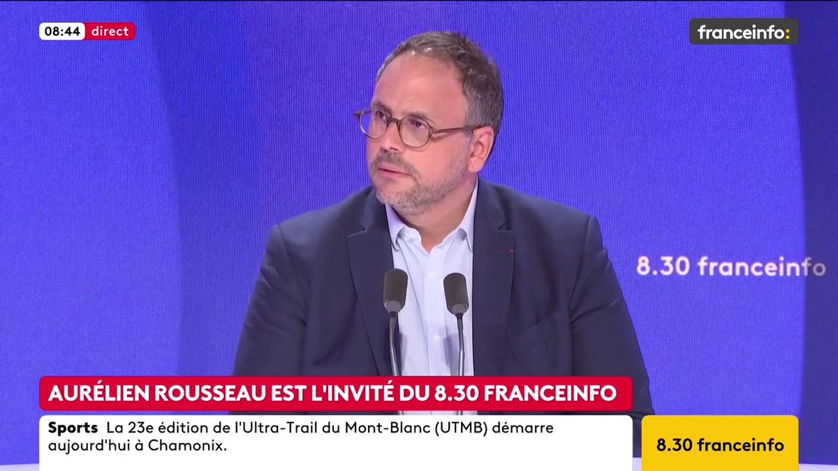🔴 2027 : quel candidat est le mieux placé à gauche ? ➡️ "Il va falloir choisir. Il y aura une offre qui sera celle de Jean-Luc Mélenchon et une offre [...] qui sera une offre réformiste, écologique et radicale aussi", dit Aurélien Rousseau, député Place Publique