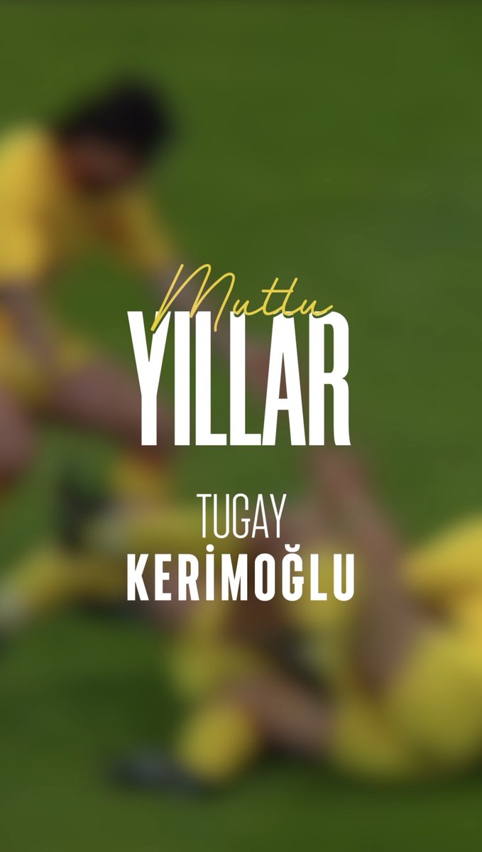 Bugün, kulübümüze futbolcu ve yardımcı antrenör olarak hizmet etmiş Tugay Kerimoğlu’nun doğum günü! 🎂 Nice mutlu yıllara Tugay Kerimoğlu! 💛❤️