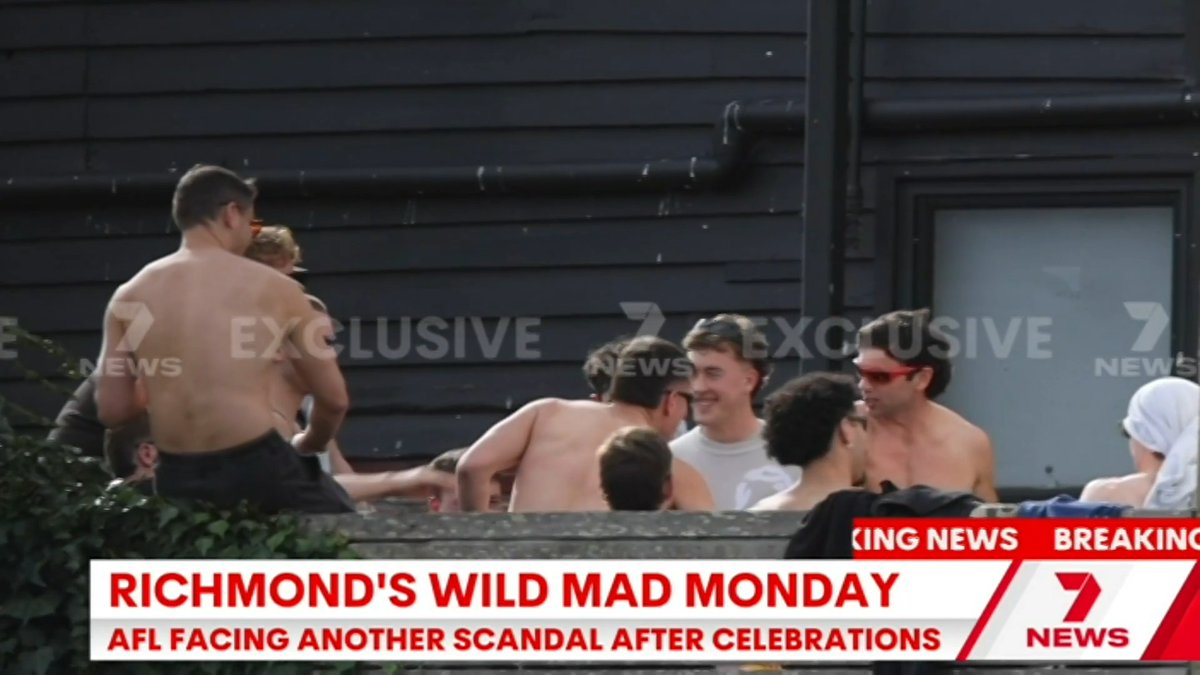 BREAKING: 7NEWS has obtained video involving Richmond players and their Mad Monday celebrations that could trigger a new headache for the AFL.
