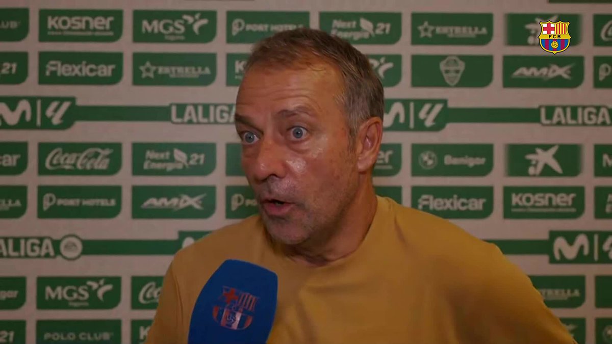 Les declaracions de Hansi Flick i Raphinha després de la victòria a Elx (0-5) 🔊