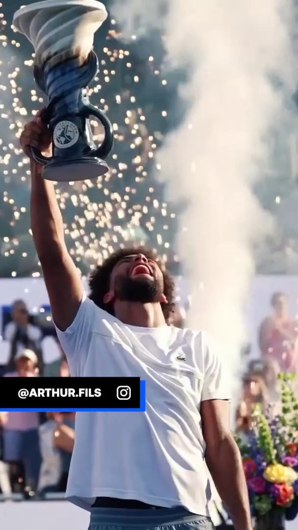 🥳 Mesdames et Messieurs, Arthur Fils, nouveau vainqueur en Masters 1000 ! #HomeOfTennis #Cincytennis