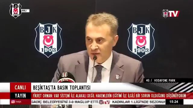 Sert açıklamalar bekliyoruz Beşiktaş JK Serdal Adalı