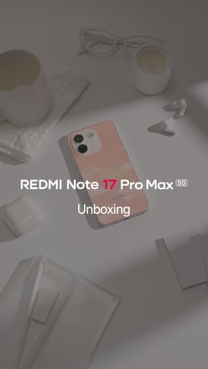 Look once in the shade. Look again in the sun. A finish that changes with every turn of the light. See what's coming to the REDMI Note 17 Series.