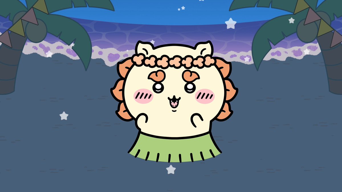 ╭━━━━━━━━━━━╮ 🏝️人魚の島衣装🏝️ シーサー ╰━━━━━━━━━━━╯ シーサーの人魚の島衣装をご紹介✨ #ちいぽけ #ちいかわぽけっと #ちいぽけ人魚の島