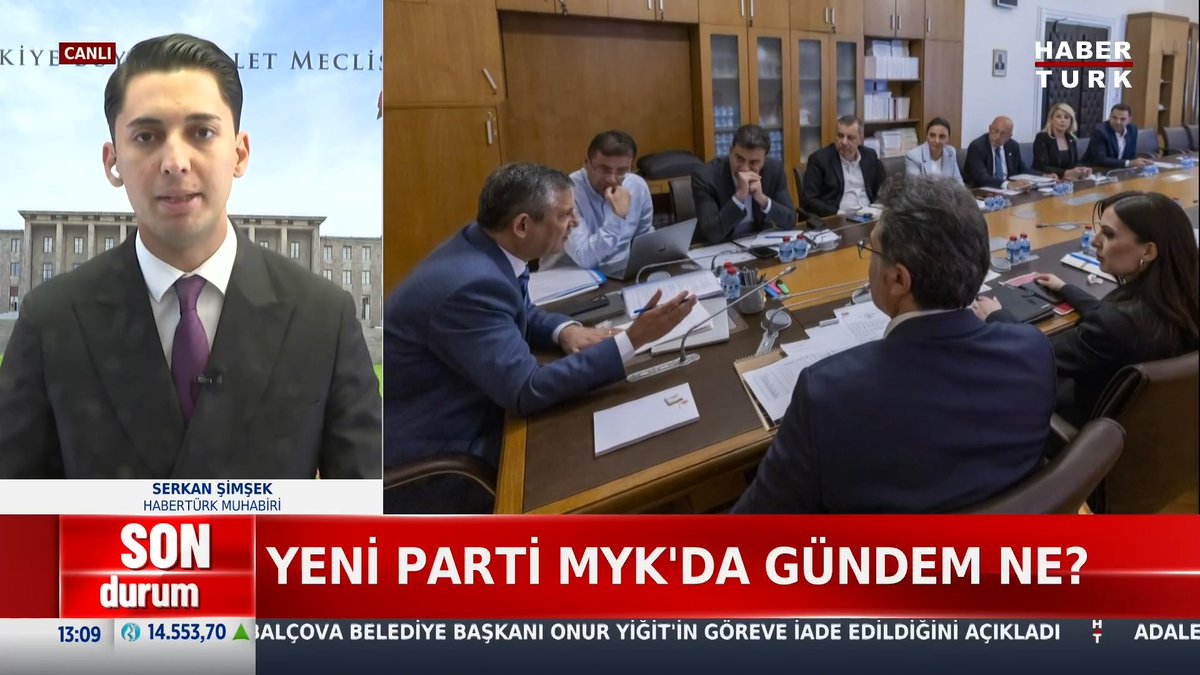 #SONDURUM - Özel, kurmaylarıyla Meclis'te toplandı. YENİ Parti MYK'da gündem ne?