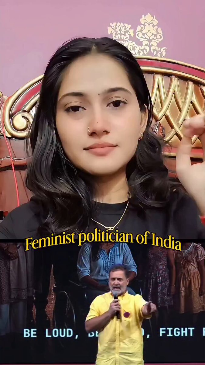 "Be loud, be proud, and fight for your space." Listen to what she is saying about Rahul Gandhi ji.❤️ Alka Lamba 🇮🇳 Supriya Bhardwaj Supriya Shrinate #Mahakali