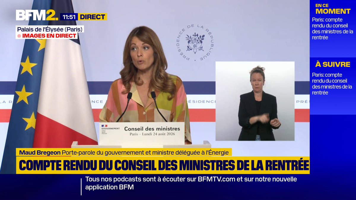 Budget 2027: pour Maud Bregeon, il faut "ouvrir le débat à une contribution raisonnable des retraités" #BFM2