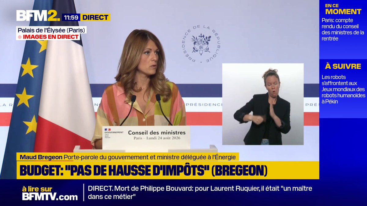 Présidentielle 2027: pour Maud Bregeon, "le rassemblement n'est pas une option, c'est une nécessité vitale pour le pays" #BFM2