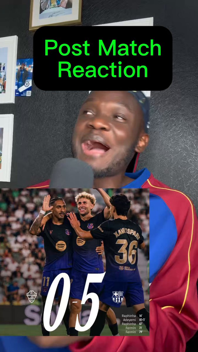🚨 Post Match Reaction on Barcelona vs Elche