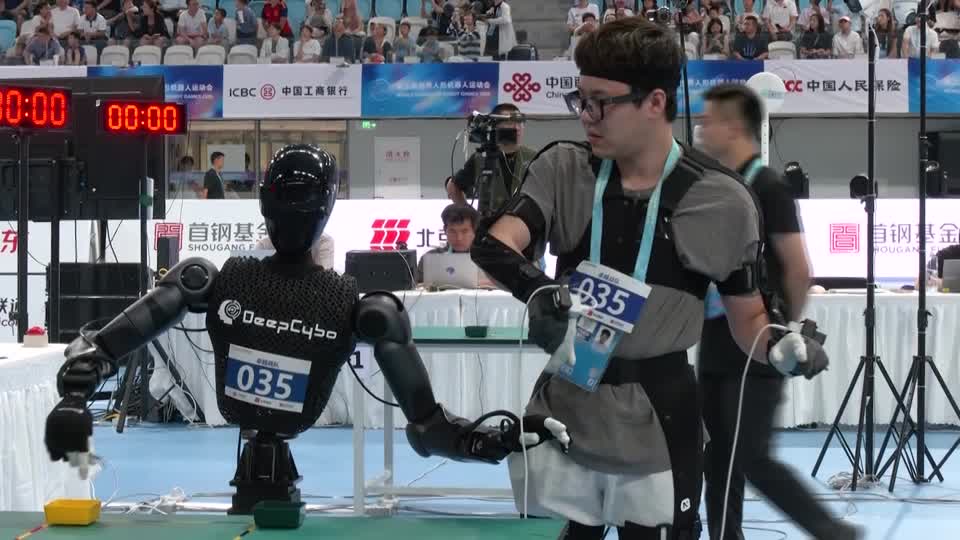 Teams put dexterous robotic hands to the test in a bean-picking competition at Beijing's World Humanoid Robot Games, as developers seek to move the technology closer to practical, real-world applications