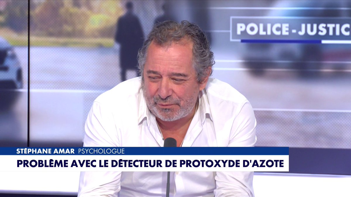 Stéphane Amar sur le détecteur de protoxyde d’azote : «Il y a un véritable problème de déresponsabilisation de l'autorité parentale dans notre société», dans #PoliceJustice24H Toute l'info est à retrouver sur
