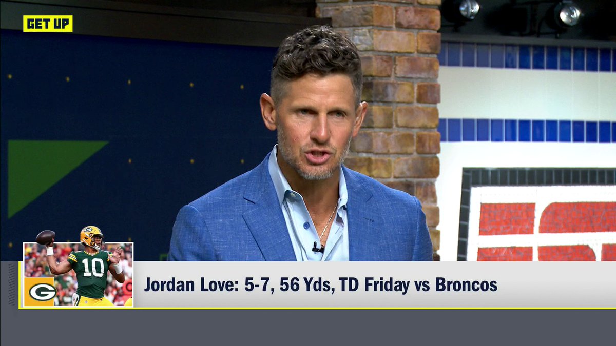 "Some of the throws he makes, and the way that it is effortless are absurd." Dan Orlovsky speaks on Jordan Love's value 🏈