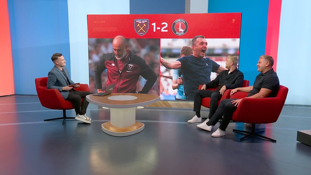"They would've fed off every insecurity West Ham had" The EFL Show discuss Charlton's victory over the Hammers at the London Stadium 🏟️