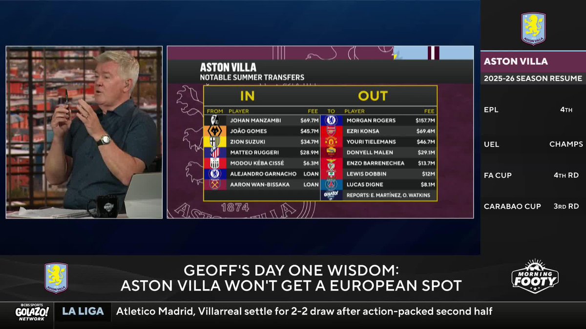 "I'm not critical of Unai Emery for that performance, it's the players that are missing." Geoff Shreeves takes a look behind the scenes at Aston Villa after a heavy defeat to start their season 🦁