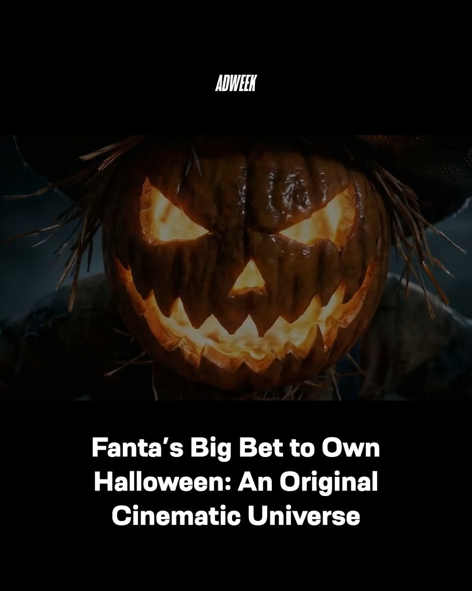 .@Fanta has unveiled its Haunted Universe, a new world of entertainment including four new characters, storytelling, and live and digital experiences that will run through Halloween season and beyond. Learn more 👉