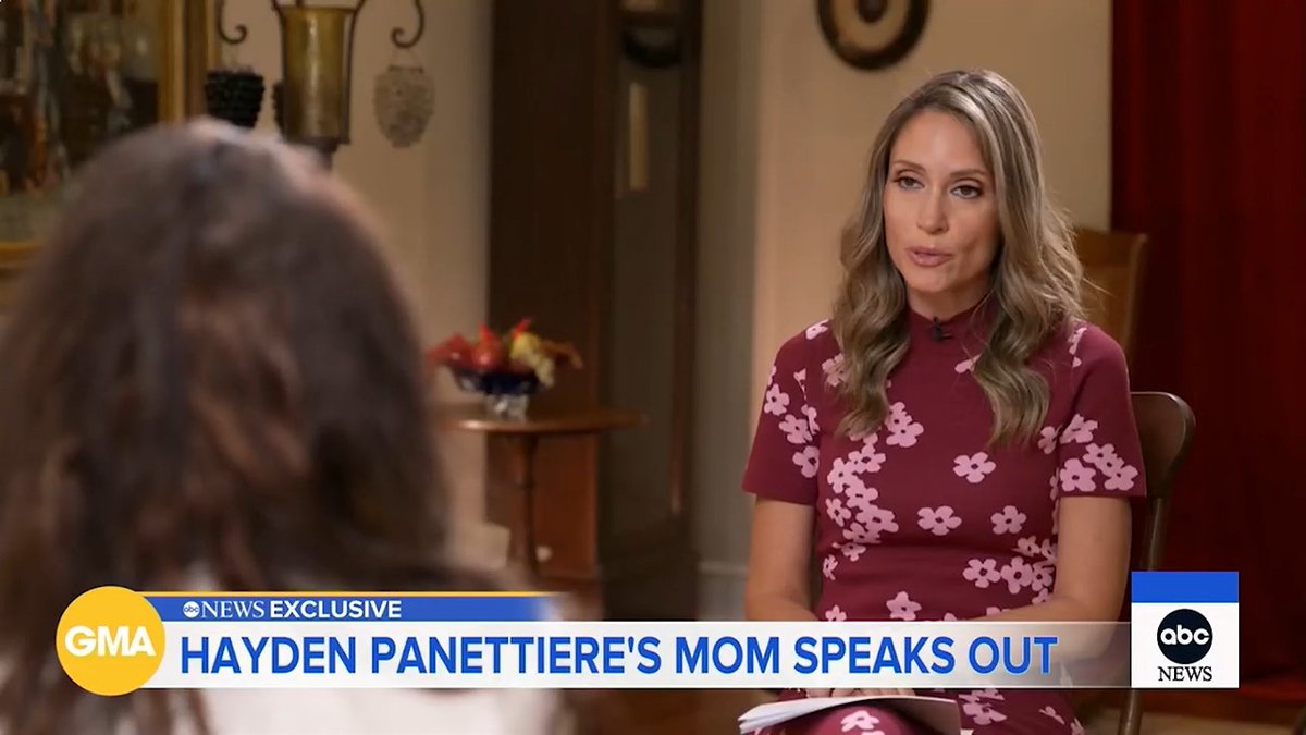 💔 Hayden Panettiere's mom says she went "numb" after hearing her daughter was dead. 🎥: ABC