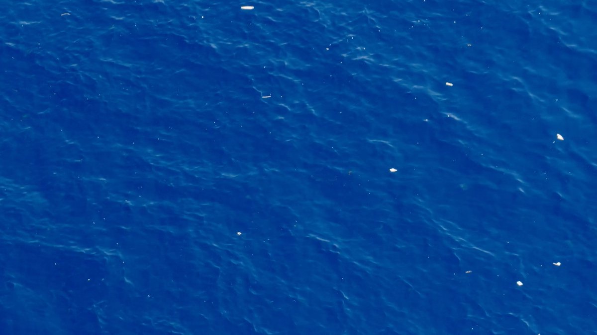 This is what the Great Pacific Garbage Patch actually looks like: