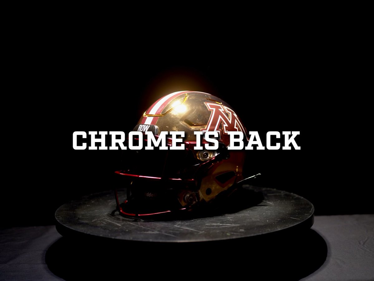 Chrome is Back 〽️ #RTB #SkiUMah #Gophers