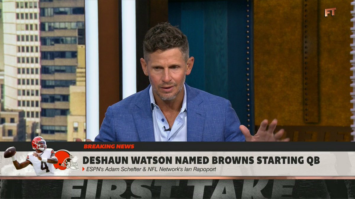 "I am shocked. I feel awful for the fans of the Cleveland Browns." Dan Orlovsky reacts to Deshaun Watson being named the starting QB 🏈