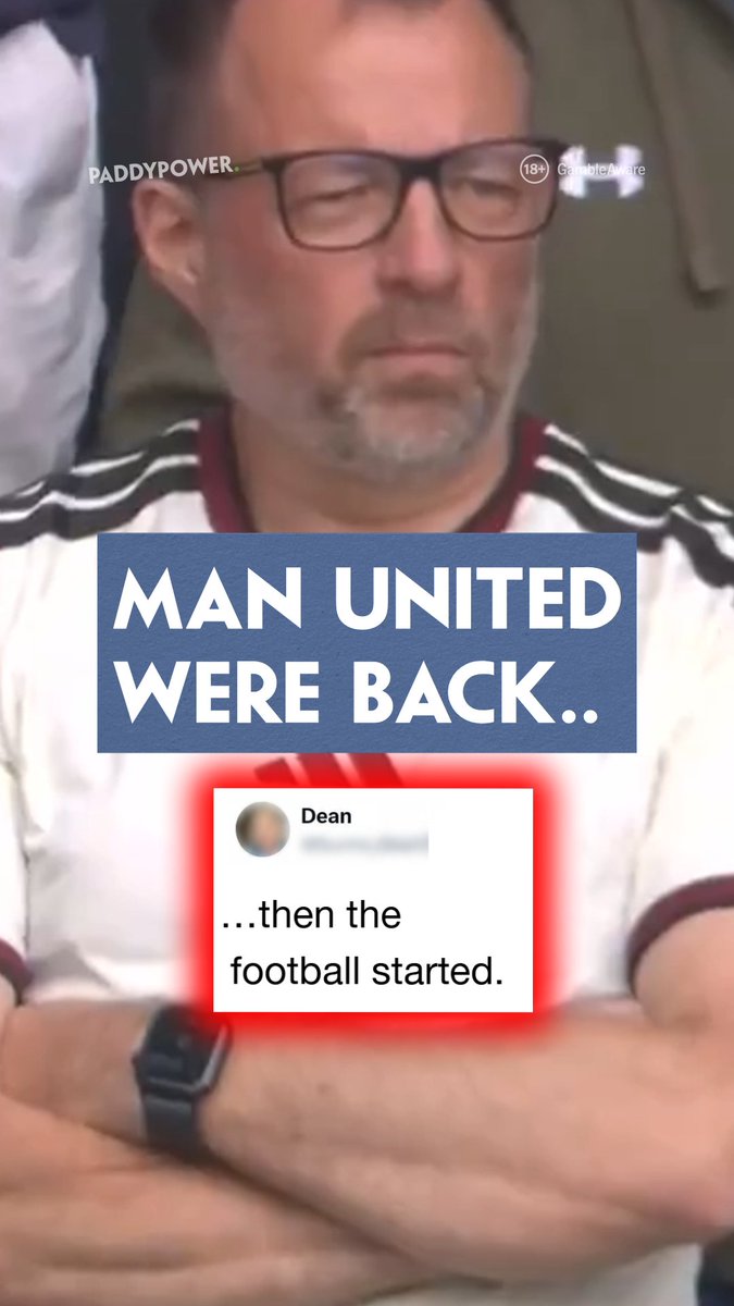 They really thought it would be different this time. They were wrong. New season, same old Man United. Our first Fan Denial of the year is in... 18+ GambleAware