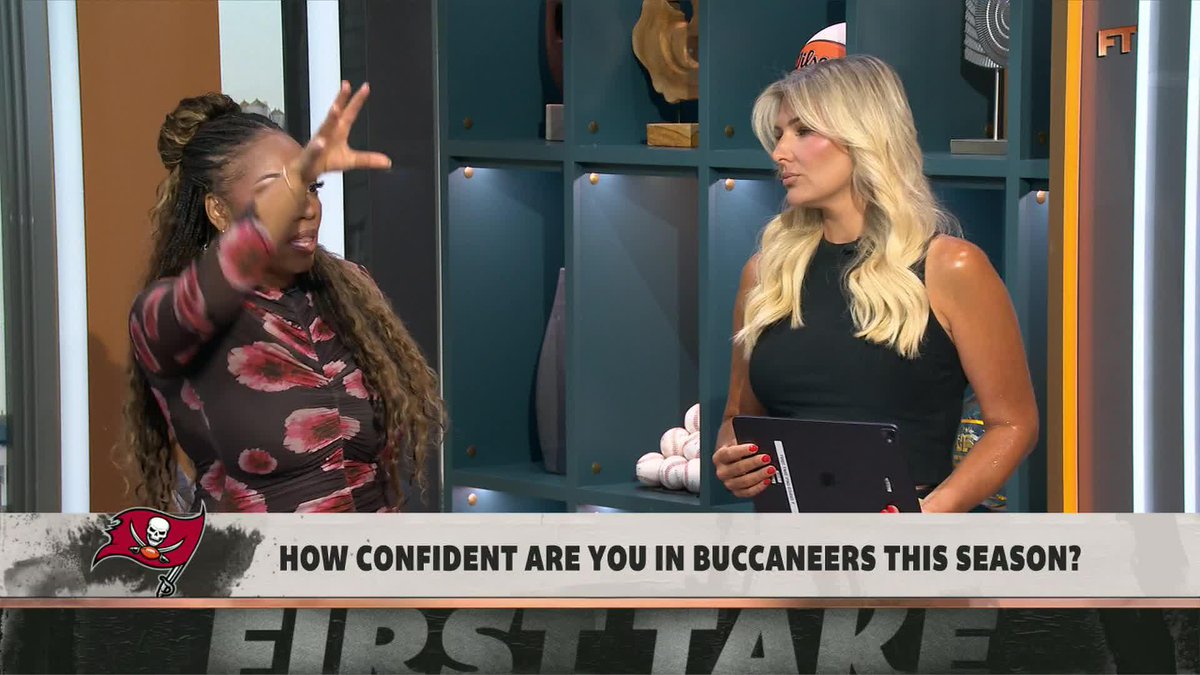 "The Bucs are right there, and they easily can be in the NFC title game." Kimberley A. Martin speaks on the Bucs' chances in the NFC 🏈