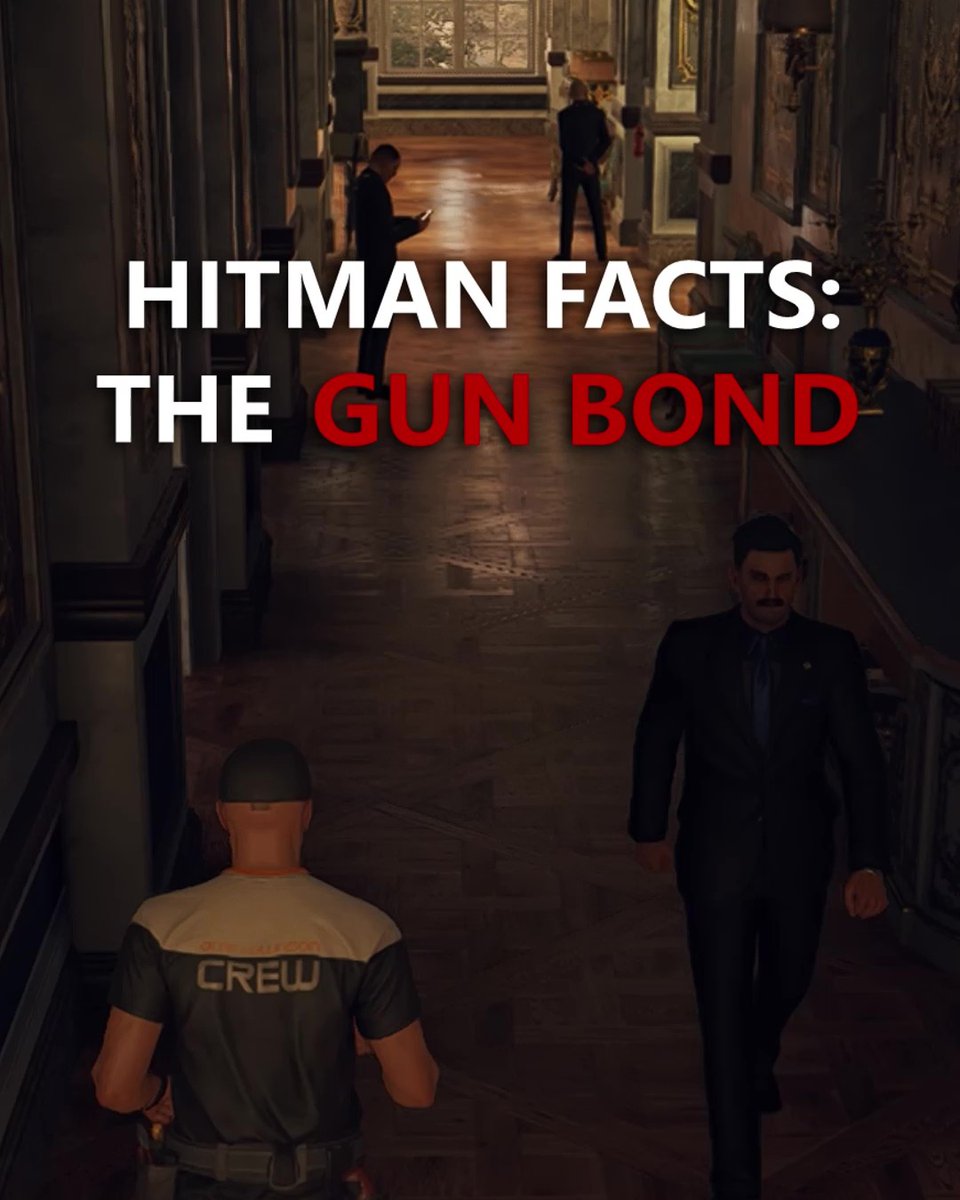 Guards are very protective of their weapons. 🔫 Did you know? #HITMAN #Agent47