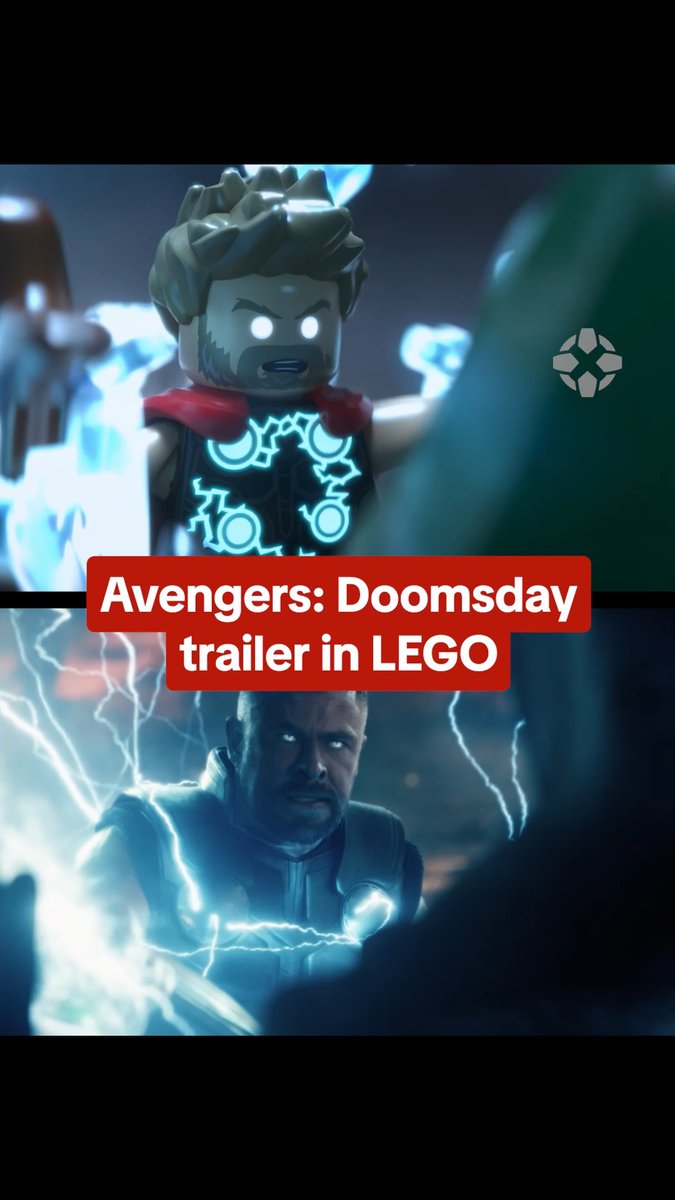 These bricks are Doomed. The Avengers: Doomsday trailer has been recreated in LEGO: