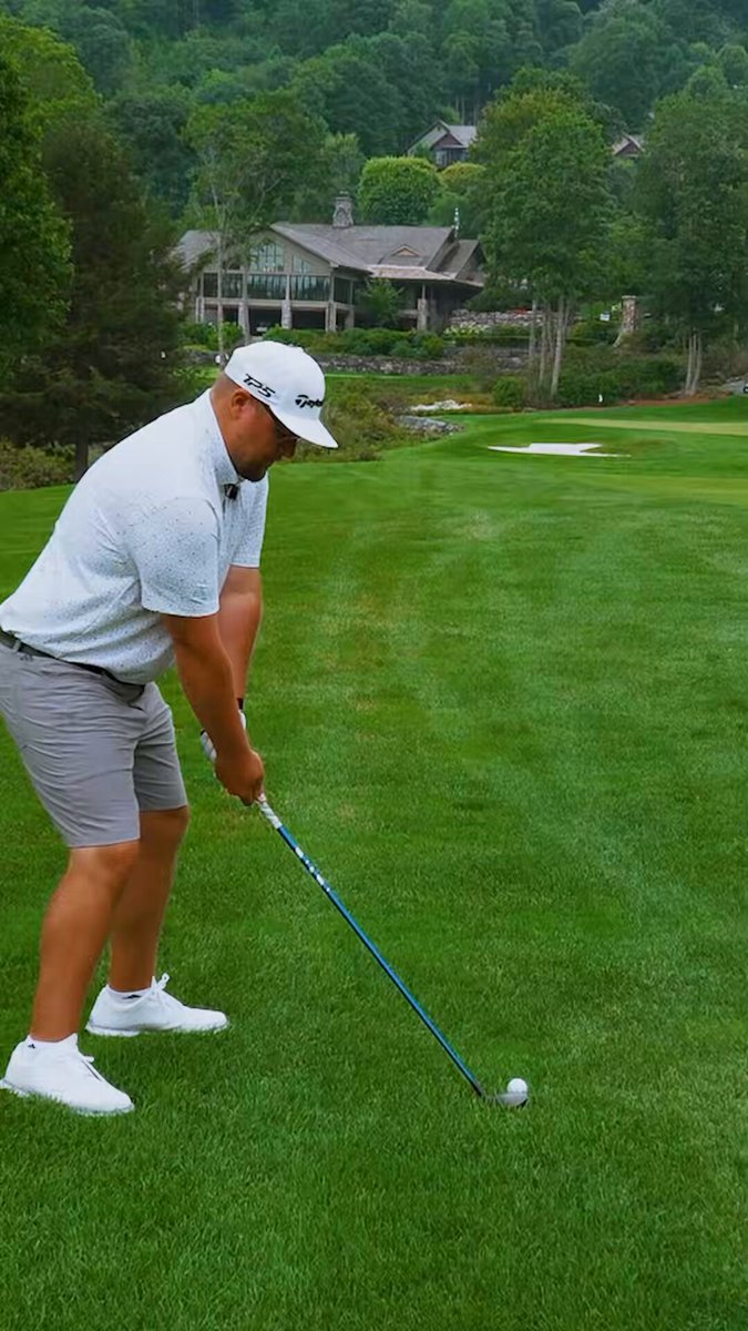 This hole hated Trent &amp; Kiz 💀 Trent got another brutal break off the cart path, then they BOTH get denied by the same pin.