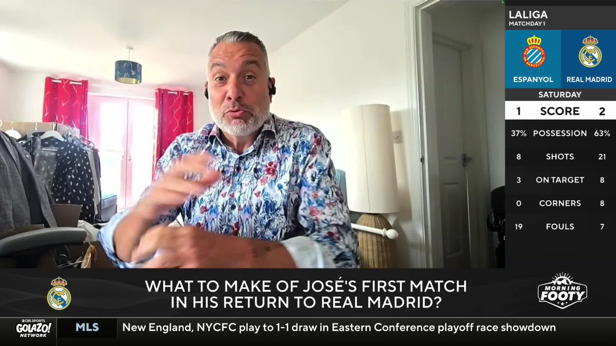 "He congratulated the referee. He didn't have a go at anybody." Guillem Balague explains why we might be seeing a new version of Josรฉ Mourinho at Real Madrid ๐ฃ๏ธ