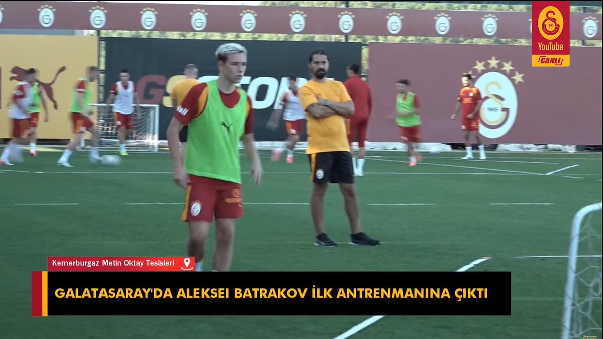 🦁Batrakov, Kemerburgaz'da takımla çalışıyor.