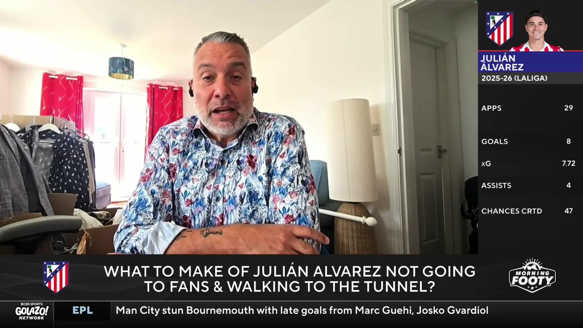 "Right now the only option for him to leave is Arsenal." Guillem Balague with the very latest on the Julián Alvarez situation at Atlético Madrid 🔴⚪️