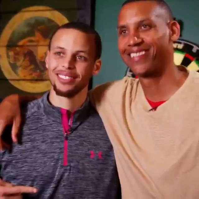 STEPH CURRY: “My favorite player growing up was Reggie Miller."