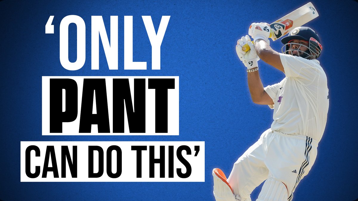 Pant being Pant 🤩 Another record bites the dust! 👀🔥 Harsha Bhogle reflects on Pant’s latest milestone, right here #SLvIND