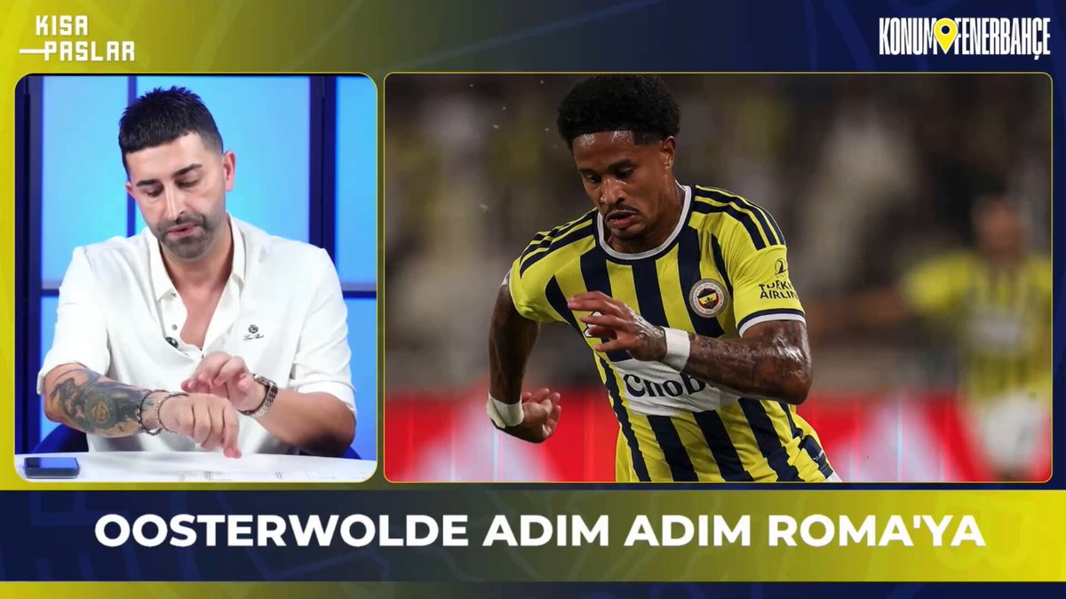 🚨 Sercan Hamzaoğlu: Jayden Oosterwolde, 3 milyon € kiralama bedeliyle Roma'ya gitti. 15 veya 20 maç oynarsa da 15 milyon € zorunlu satın alma opsiyonu devreye girecek. YAYIN: