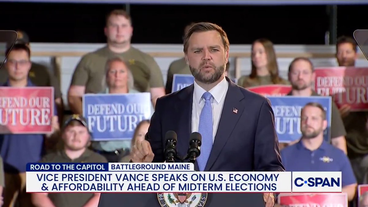 VP Vance says the illegal immigration from the southern border cost "thousands" of Maine citizens their lives: "Our border enforcement is not based in fear or hatred of anybody else. It's based on a love of our countrymen."