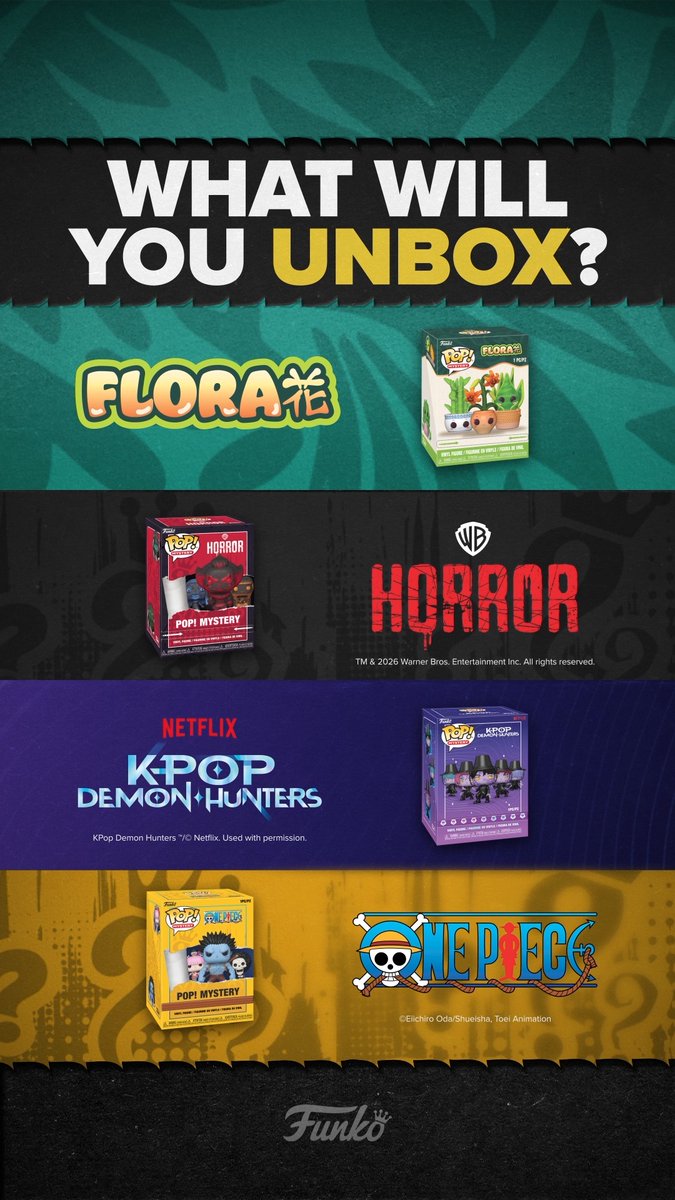 Discover POP! Mystery, where every unboxing is a chance to find something special. Collect your favorites and see who you discover. What are you hoping to unbox?