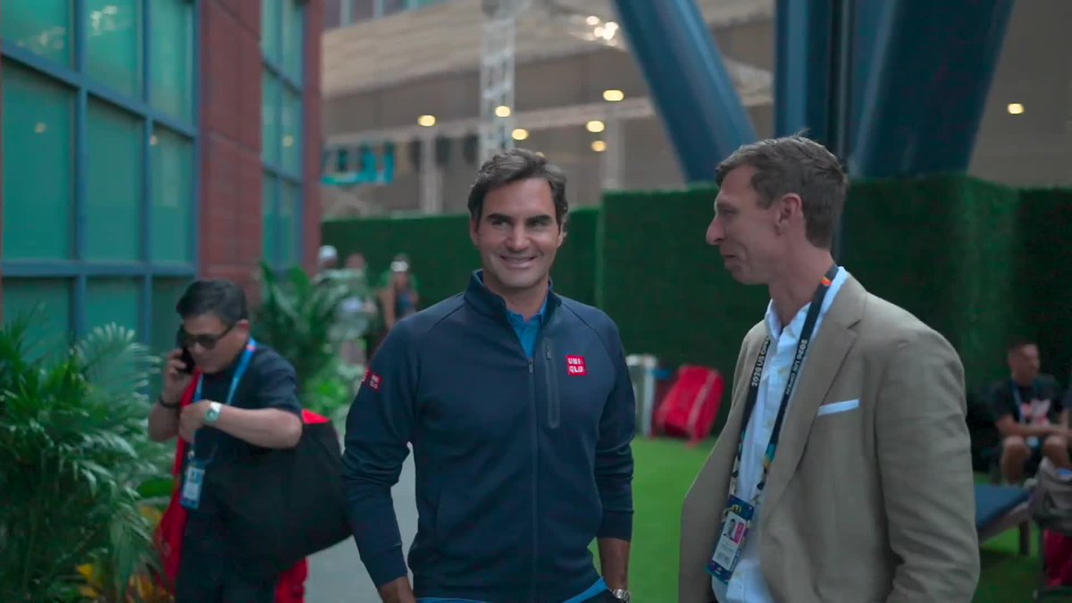 Welcome back, Roger Federer 👋