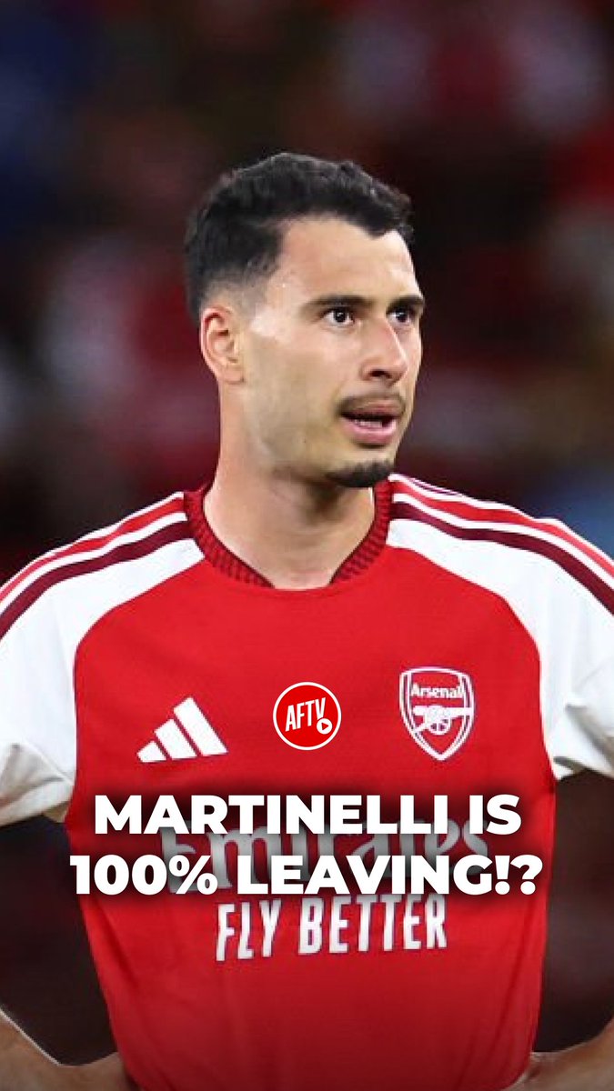 It'd be sad to see Martinelli go, but we have to understand it's in the club's best interest! 😥 #FoureverArsenal