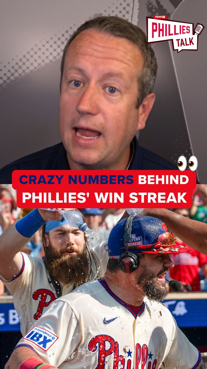 Just how much better has the Phillies' offense been during their nine-game winning streak? Sean Kane and Spencer McKercher break it down on the latest episode of Phillies Talk: 🎧📺 | Team Toyota