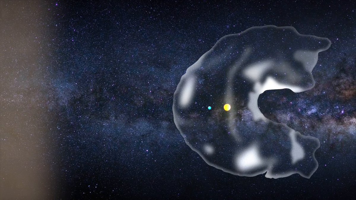 For a few million years, Earth may have been left out in the cold — literally. New NASA research shows the Sun's protective bubble has shrunk smaller than Earth's orbit at least three times in the past 10 million years, possibly triggering ancient ice ages. 🌍 Full story: