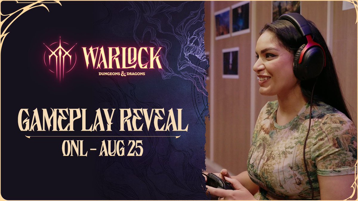 Warlocks-in-training, gather 'round. Watch the Gameplay Reveal at #OpeningNightLive TOMORROW! Then join our devs and creators for a roundtable chat on Aug 27.