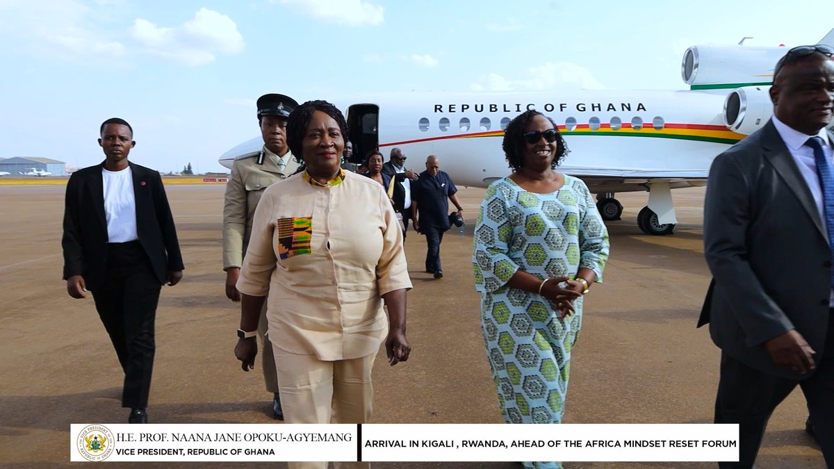 Arrival in Kigali, Rwanda, ahead of the Africa Mindset Reset Forum