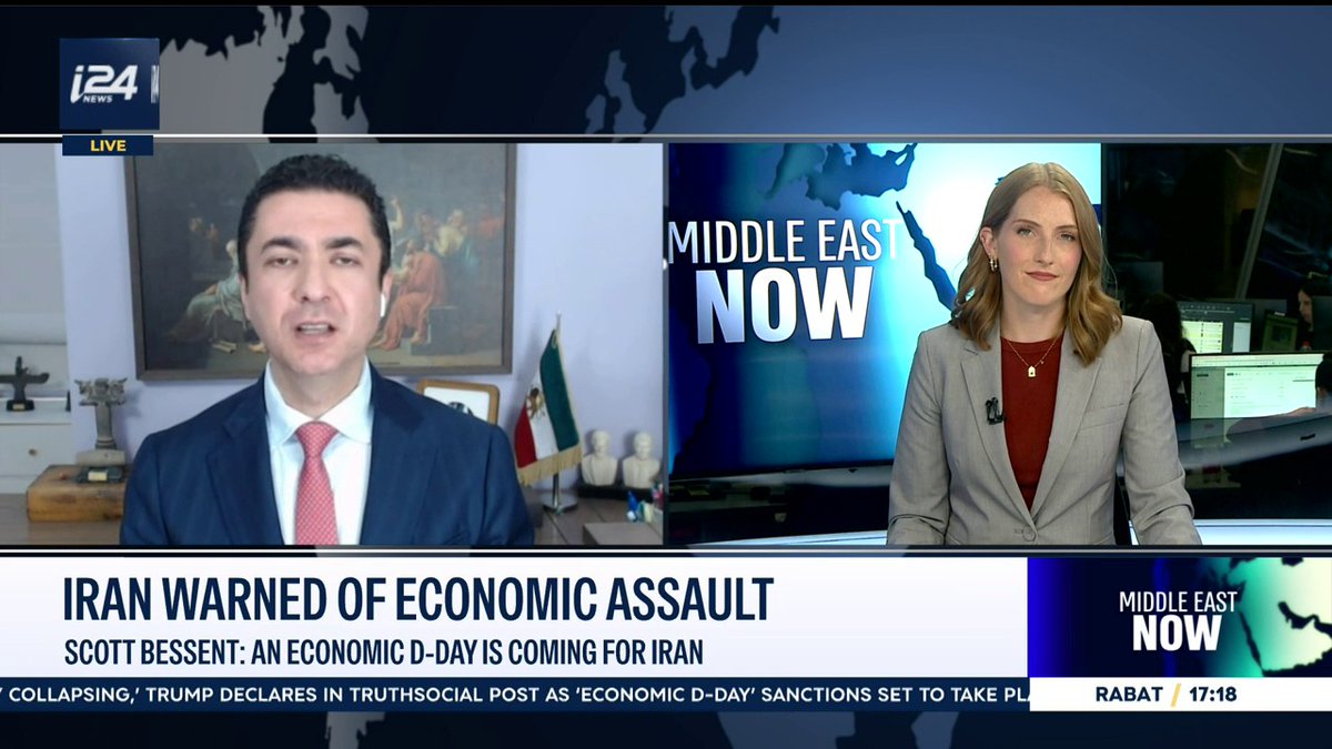 'If Washington wants to increase pressure it can also treat the IRGC financiers like the way it used to treat ISIS- with special forces instead of lawyers.' Saeed Ghasseminejad (Saeed Ghasseminejad) joins Nicole Zedeck on #MiddleEastNow