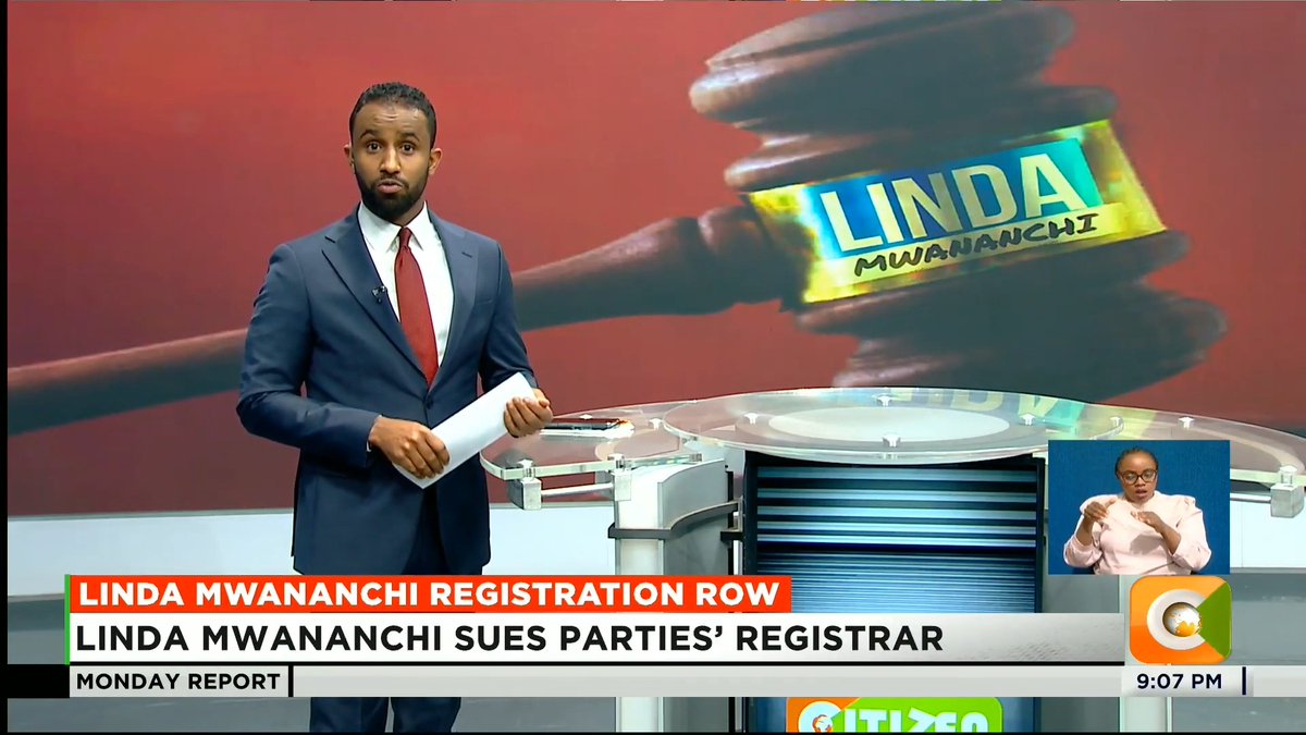 Linda Mwananchi Registration Row: Linda Mwananchi sues parties’ registrar Officials want to reserve Linda Mwananchi movement Pauline Njoroge, Faith Odhiambo, Caroli Omondi sued Registrar of Parties reversed decision to reserve name #CitizenMondayReport