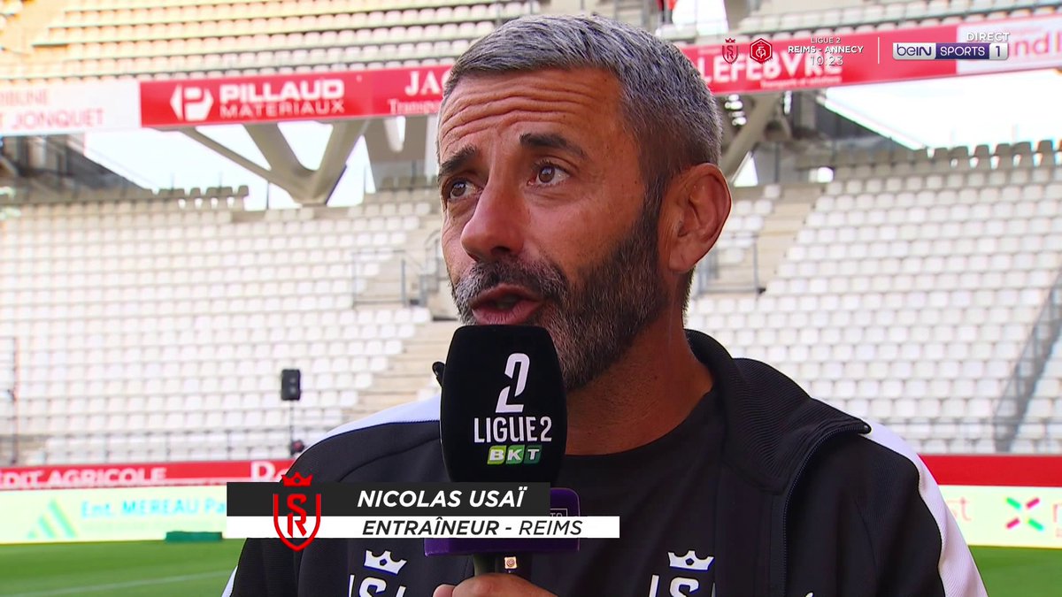 [📺 LIVE] 🇫🇷 #SDRFCA 🎙️ Nicolas Usaï : "Goûter pour la première fois de la saison à la victoire" #beINLigue2