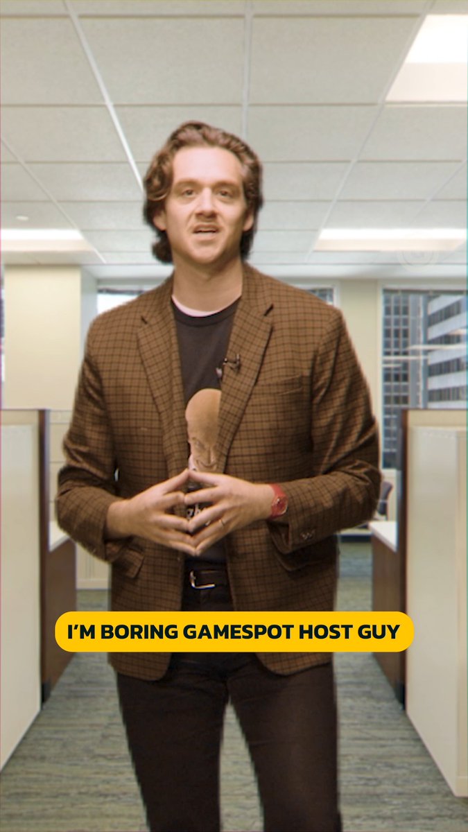 Want boring coverage of #GamesCom opening night live... or 💥COOL GUY COVERAGE💥 of opening night live?! Tune in with us on 8/25 at Be there or be square like Boring GameSpot Host Guy 😎