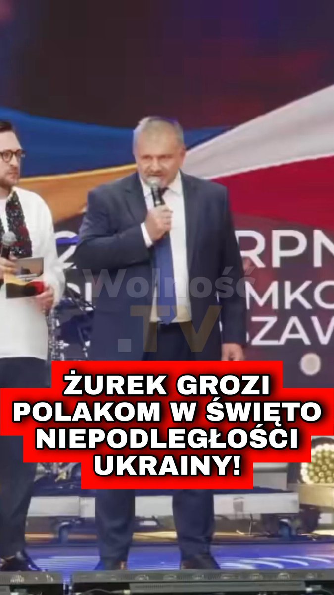 🔴 Żurek GROZI Polakom w Święto Niepodległości Ukrainy: "Powołałem ponad 100 prokuratorów w całym kraju, którzy bardzo aktywnie razem z policją ścigają każdy przejaw nienawiści! Nikt nie zniszczy naszej przyjaźni!"