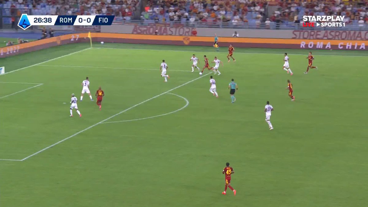 ديبالا يصنع.. ومالين يبصم على أول أهداف روما في موسم الكالتشيو الجديد⚽️ #الدوري_الإيطالي 🇮🇹 | #روما_فيورنتينا