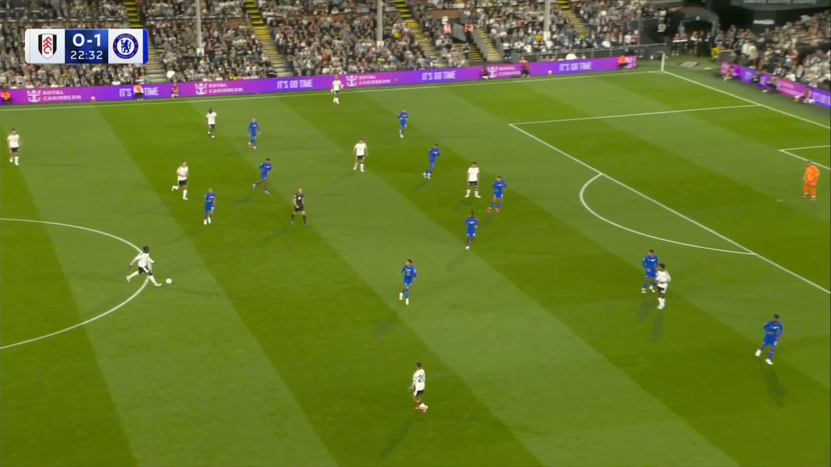 Fulham have equalised against Chelsea thanks to Josh King's low strike 💥