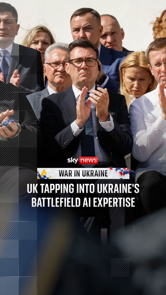 British researchers are now allowed into a Ukrainian data platform used to train military AI systems. Sky's Dominic Waghorn explains how the UK became the first ally of Ukraine to access its Avengers AI Labs ⬇️ Read more: